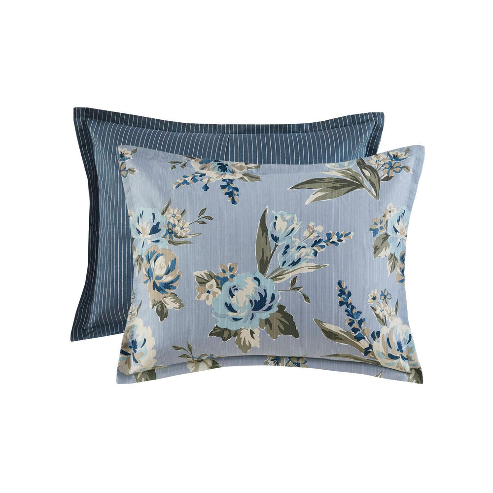 7PCS Queen Vintage Floral Comforter Set Media 15