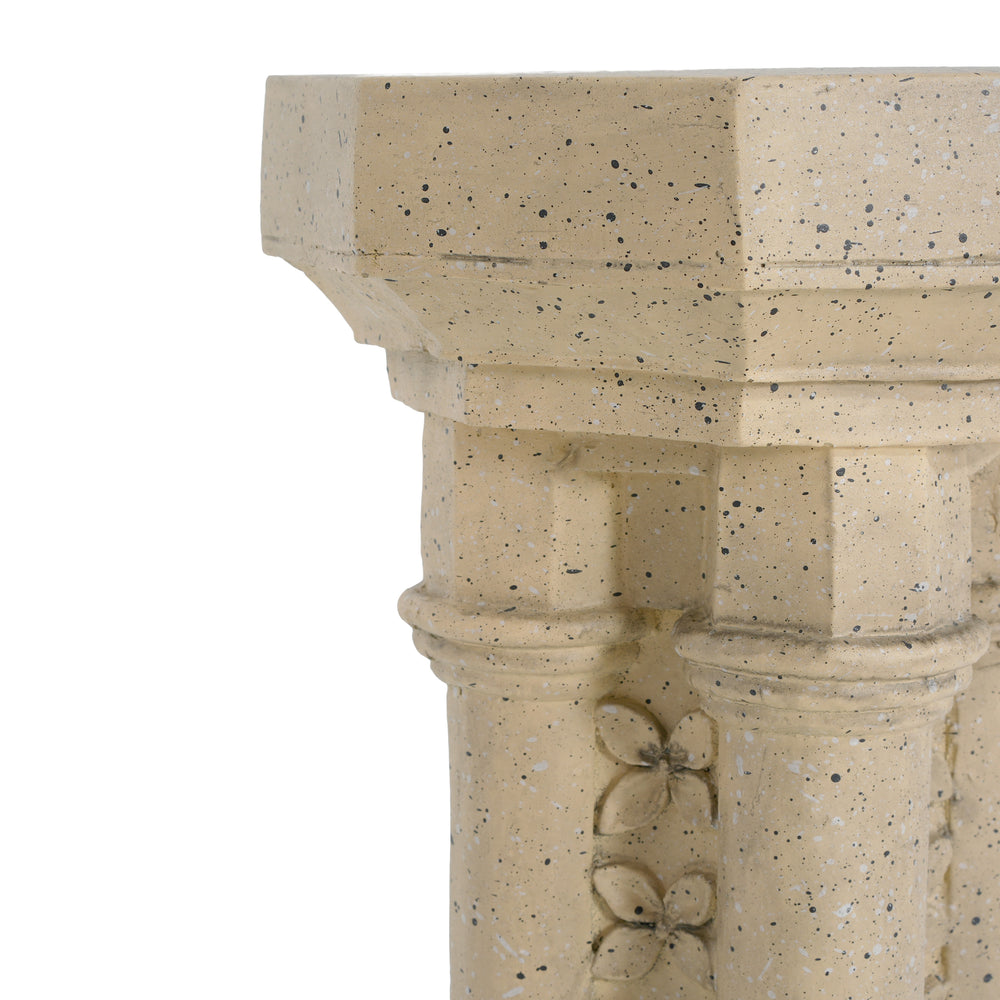 Pedestal Column Plant Stand, 23.25 Inch, Indoor and Outdoor Media 8