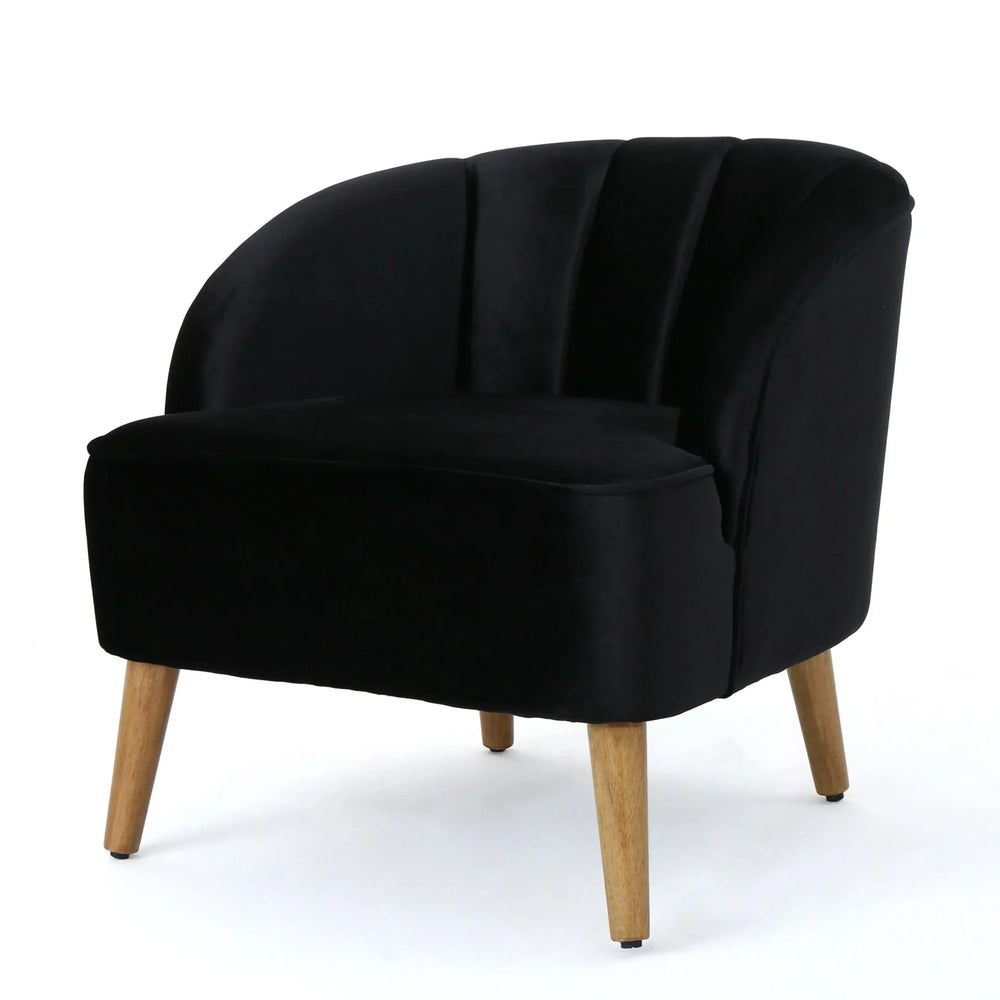 Accent Chair, Club Armchair, Modern Reading Chair, Black Altay Velvet Chairs & Chaises, Furniture, Living Room Furniture, searchfilter_Furniture| DTY Store