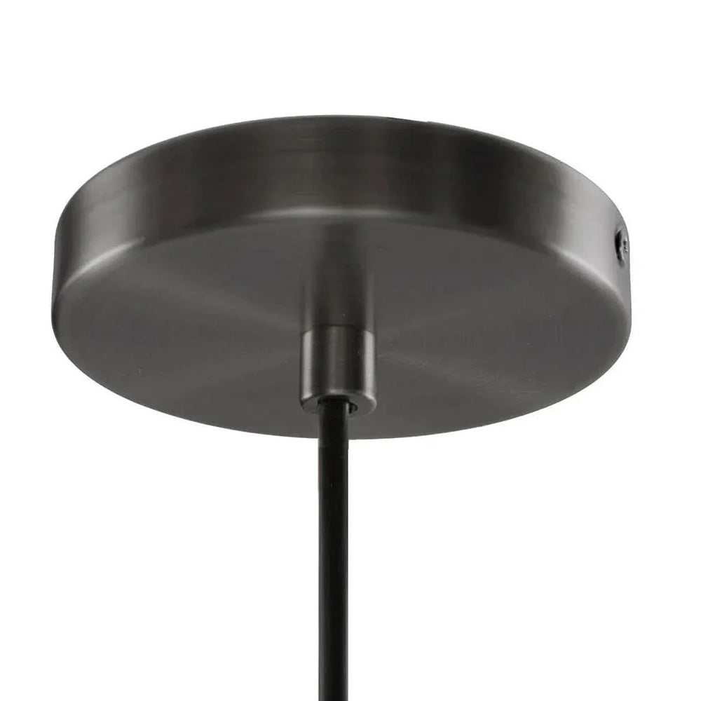 Glass Pendant Bronze Bell Shaped Task Lighting for Kitchen or Dining Media 8