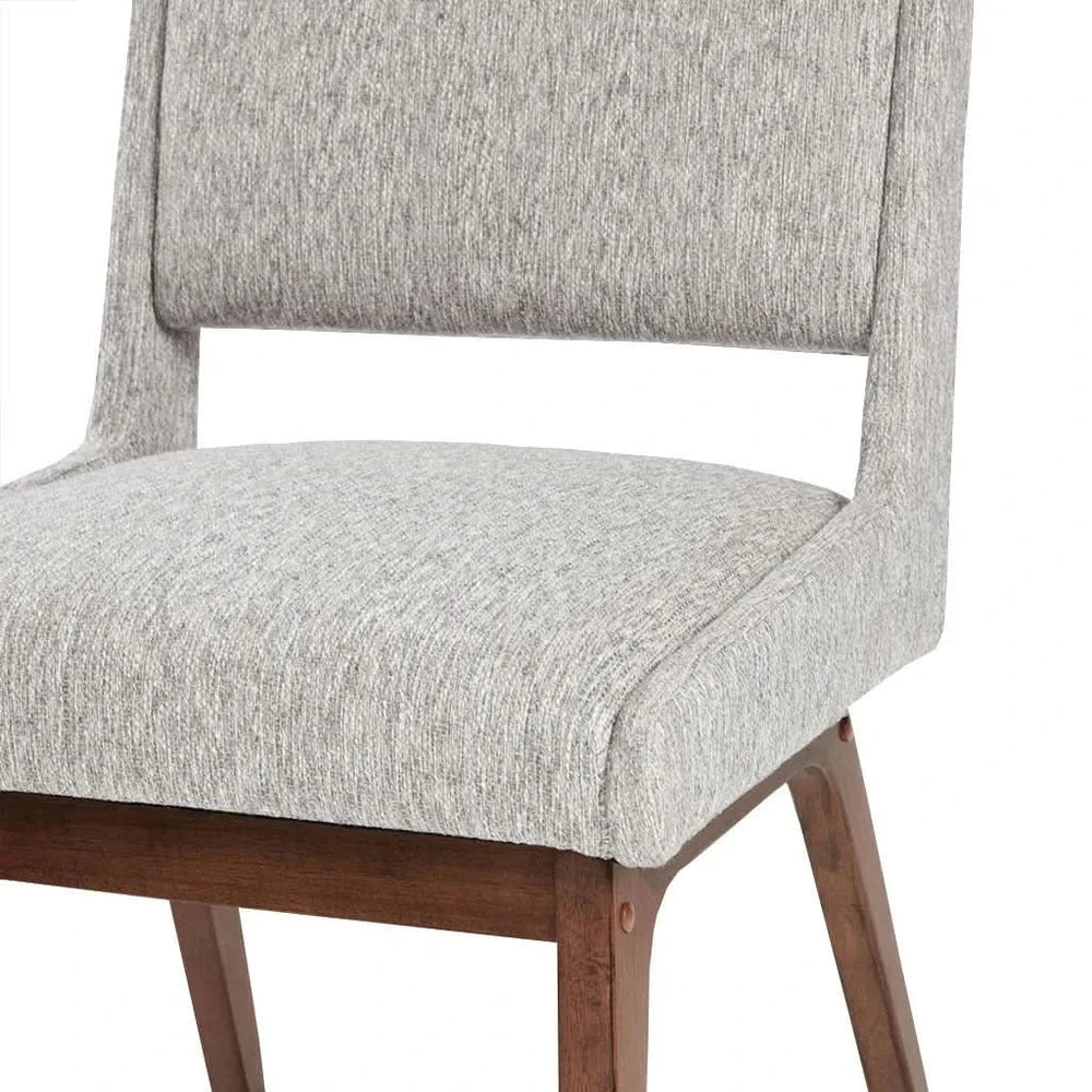 Dining Chair Polyester Upholstery Modern Set Of 2 For Dining Room Media 7