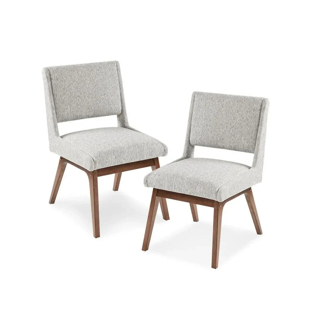 Dining Chair Polyester Upholstery Modern Set Of 2 For Dining Room Media 2