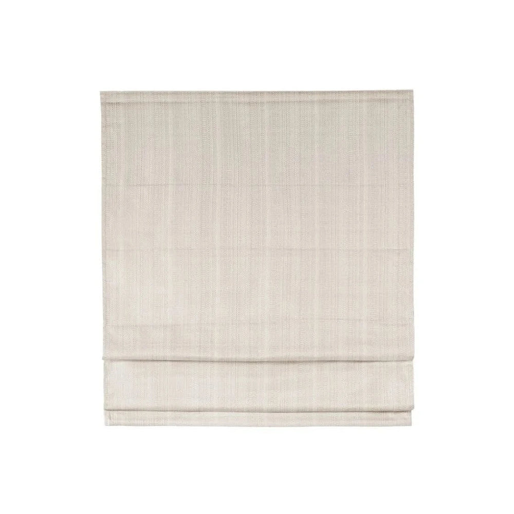 Roman Shade Polyester Basketweave Cordless Room Darkening 64 Inch Window Media 9