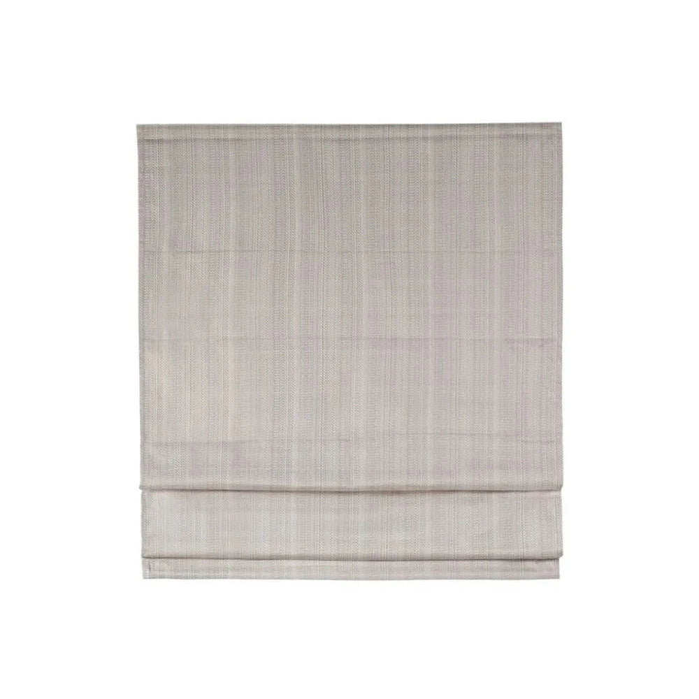 Room Darkening Roman Shade Cordless Polyester Taupe Window Treatment Media 9