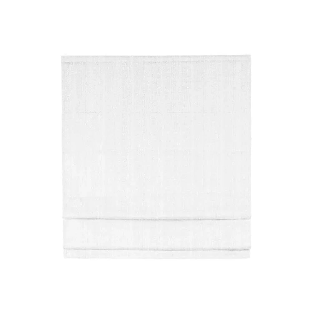 Roman Shade Polyester Basketweave Cordless Room Darkening Window Treatment Media 11