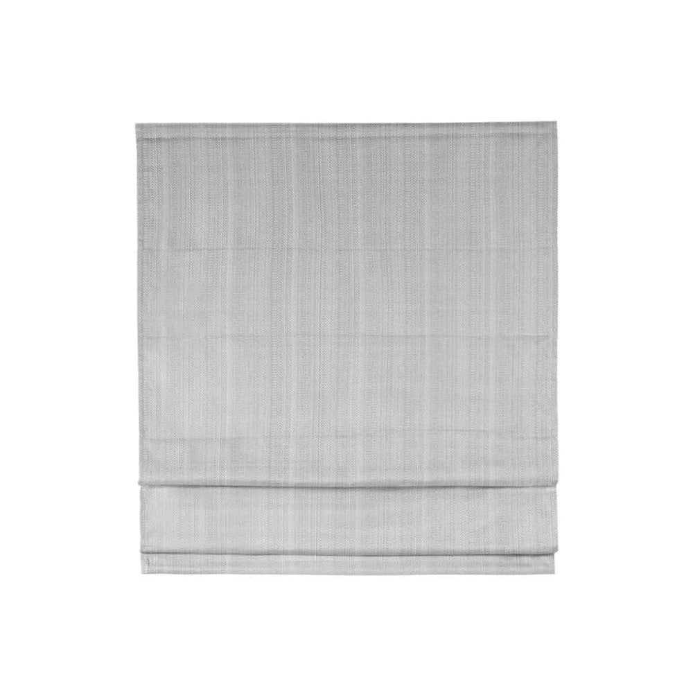 Room Darkening Roman Shade Cordless Basketweave Polyester Casual Window Shade Media 17