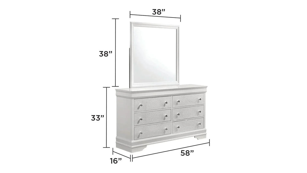 Queen Bedroom Set Upholstered Headboard Wood LED Lighting Modern Design Media 2