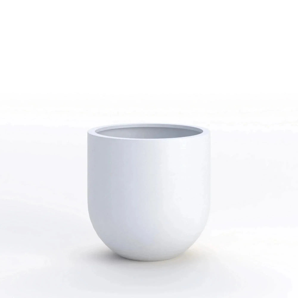 Bullet Planter Fiberstone Space-Saving Indoor Outdoor For Small Spaces Media 1