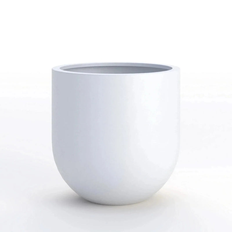 Bullet Planter Fiberstone Space-Saving Indoor Outdoor For Small Spaces