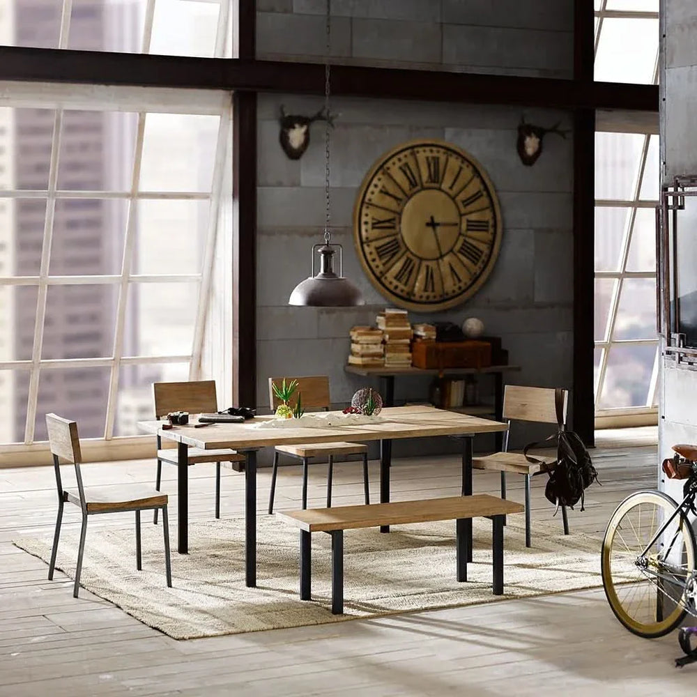 Dining Chairs Solid Wood Grey Finish For Modern Dining Room Set Of 2 Media 2