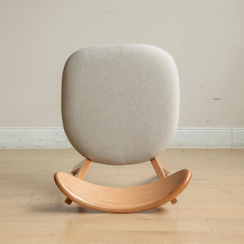 Dining Chair Oak Solid Wood Upholstered Seat Minimalist Design For Dining Rooms Media 4