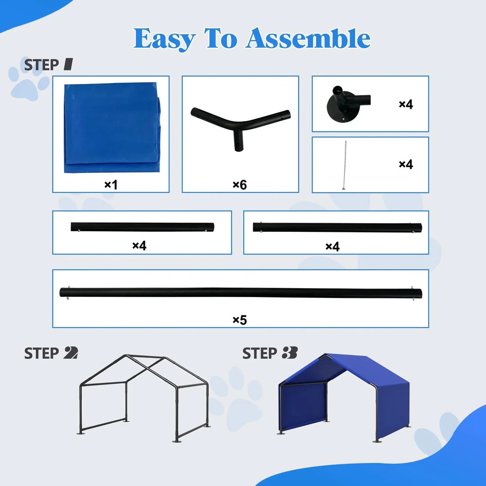 Dog Shade Shelter Waterproof Outdoor Tent For Small & Medium Dogs Media 5