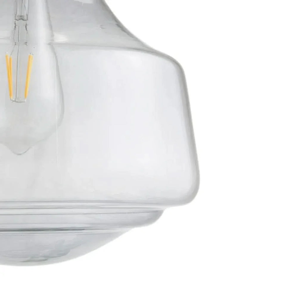 Glass Pendant Bell-Shaped Ceiling Light For Living Rooms Home Decor Media 7