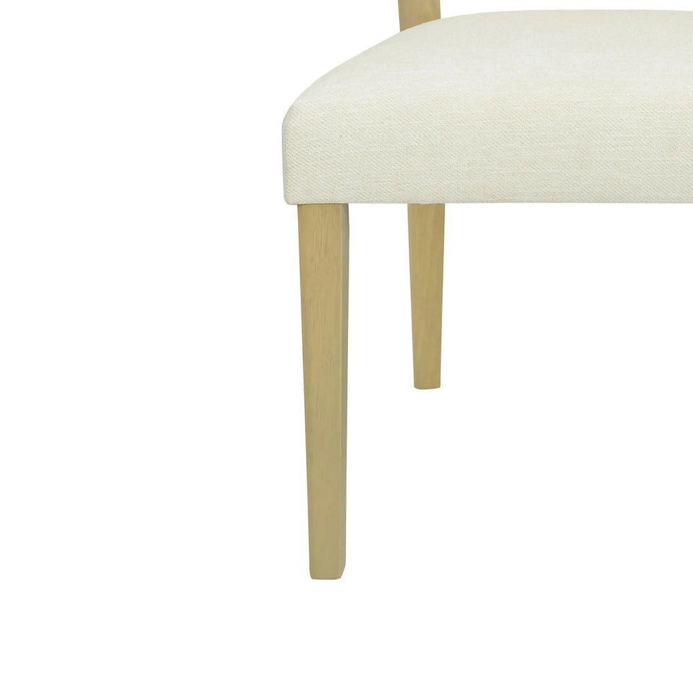 Dining Chair Wood & Fabric Mid Century Set Of 2 For Dining Room Area Media 12