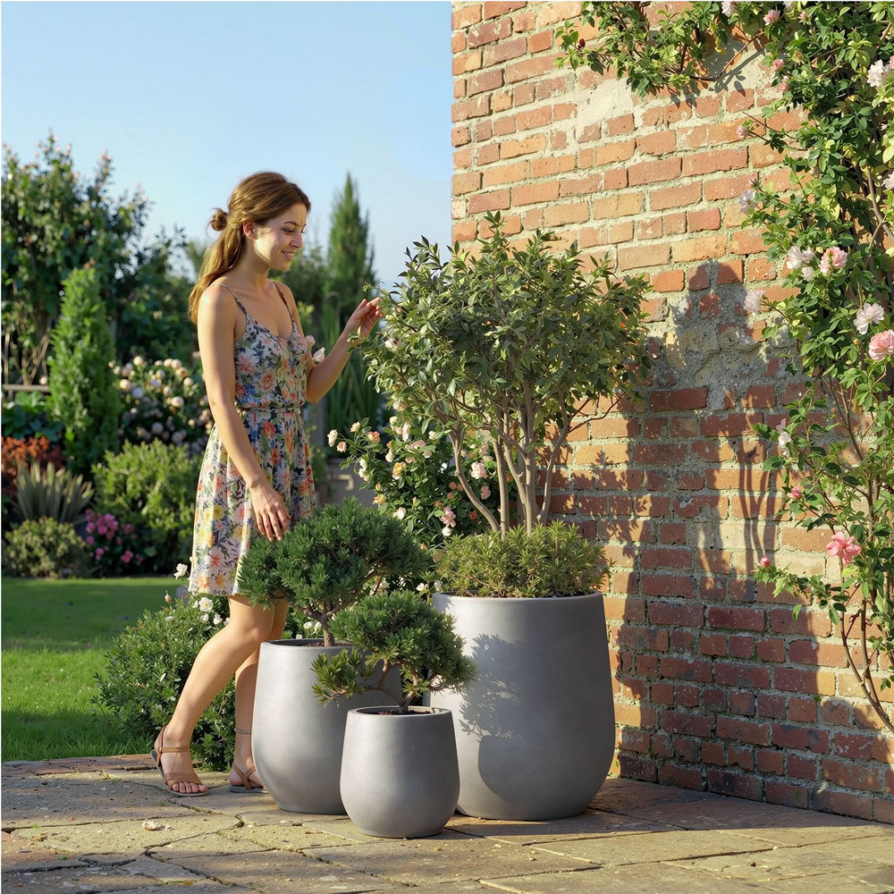 Fiberstone Planter Mount Wilson Weather Resistant Media 42