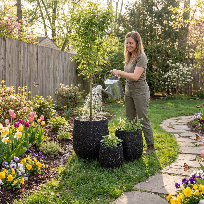 Fiberstone Planter Mount Wilson Weather Resistant