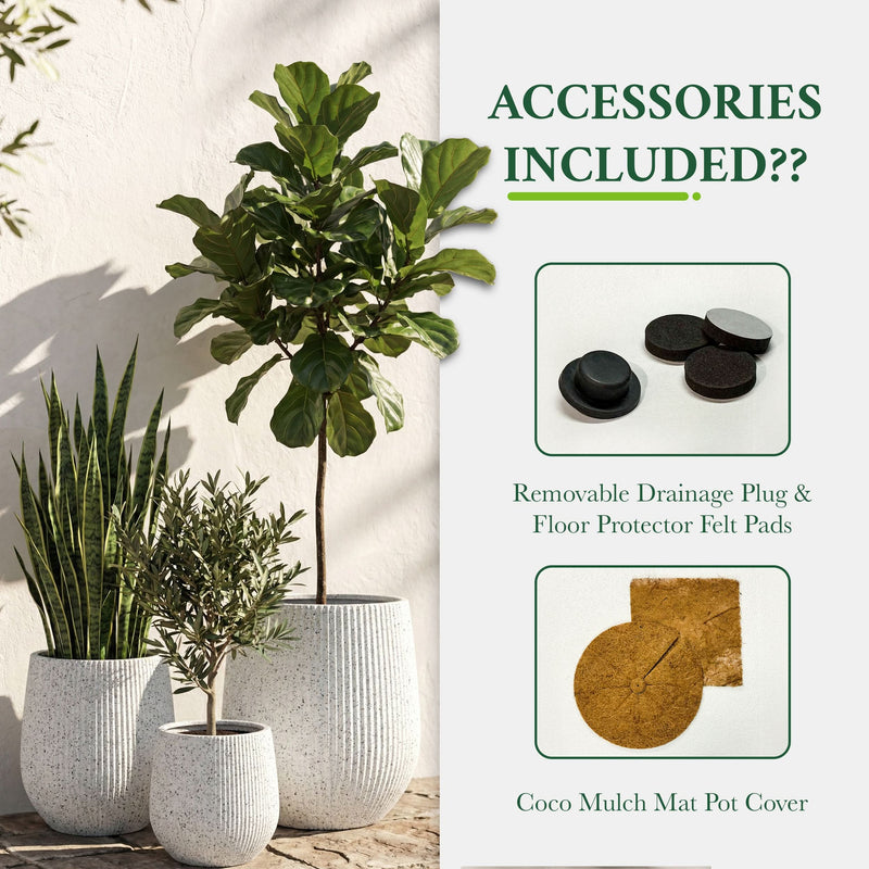 Fiberstone Planter Mount Wilson Weather Resistant