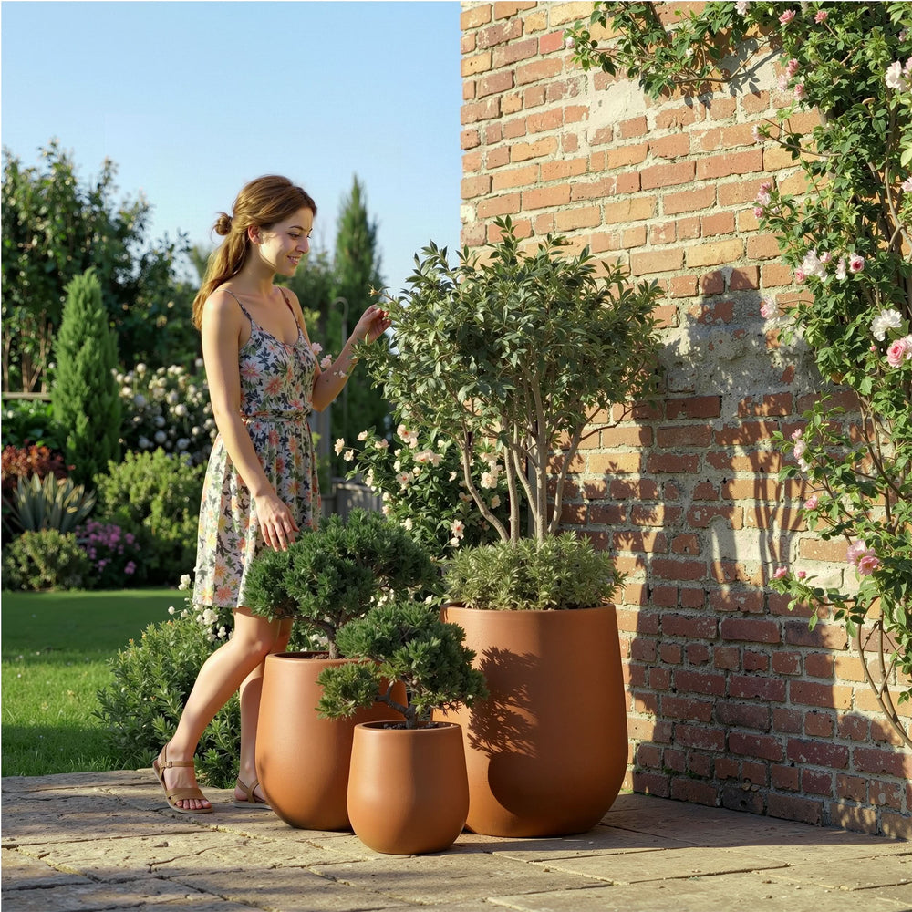 Fiberstone Planter Mount Wilson Weather Resistant Media 31