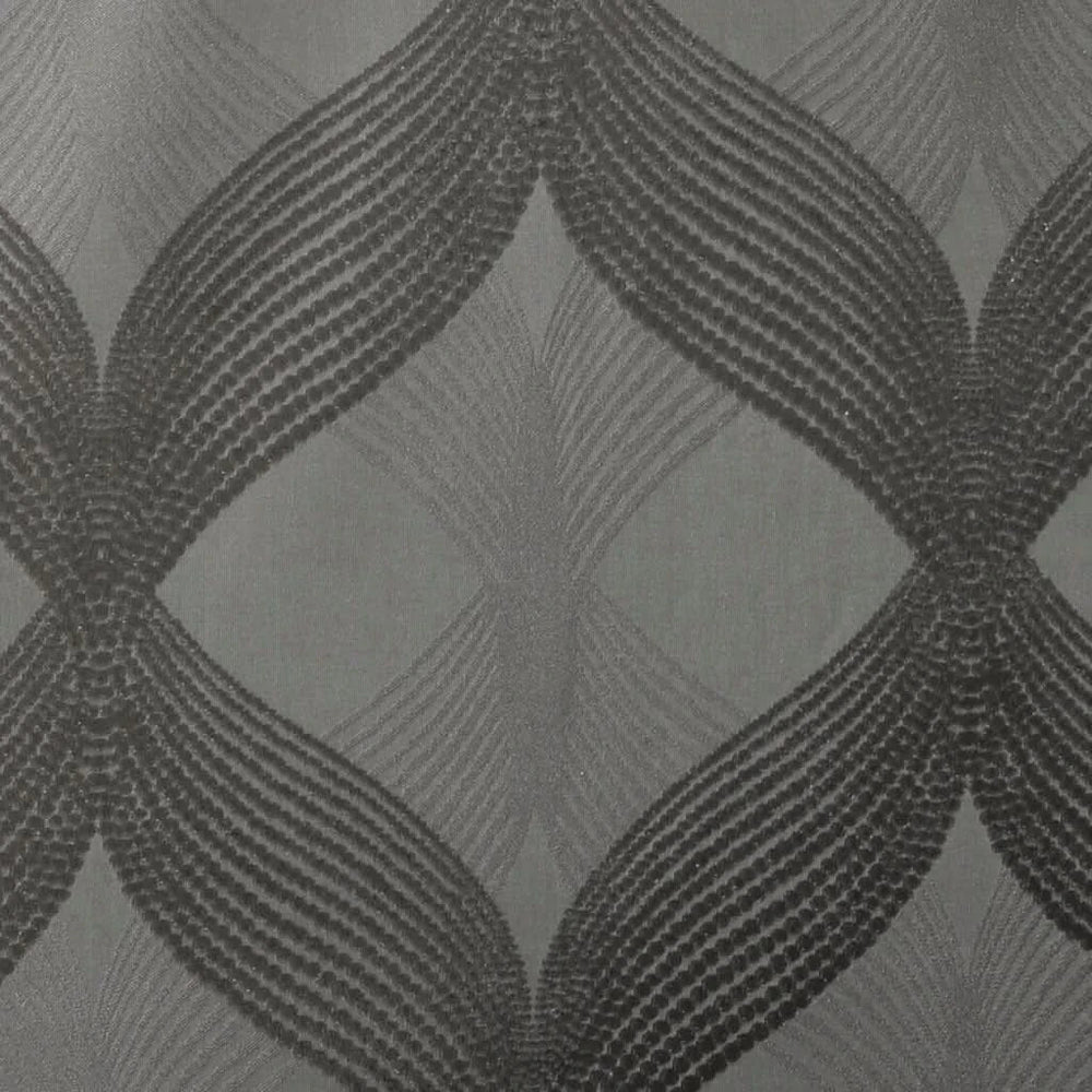 Total Blackout Curtain Panel Polyester Ogee Jacquard Design For Living Room Media 14