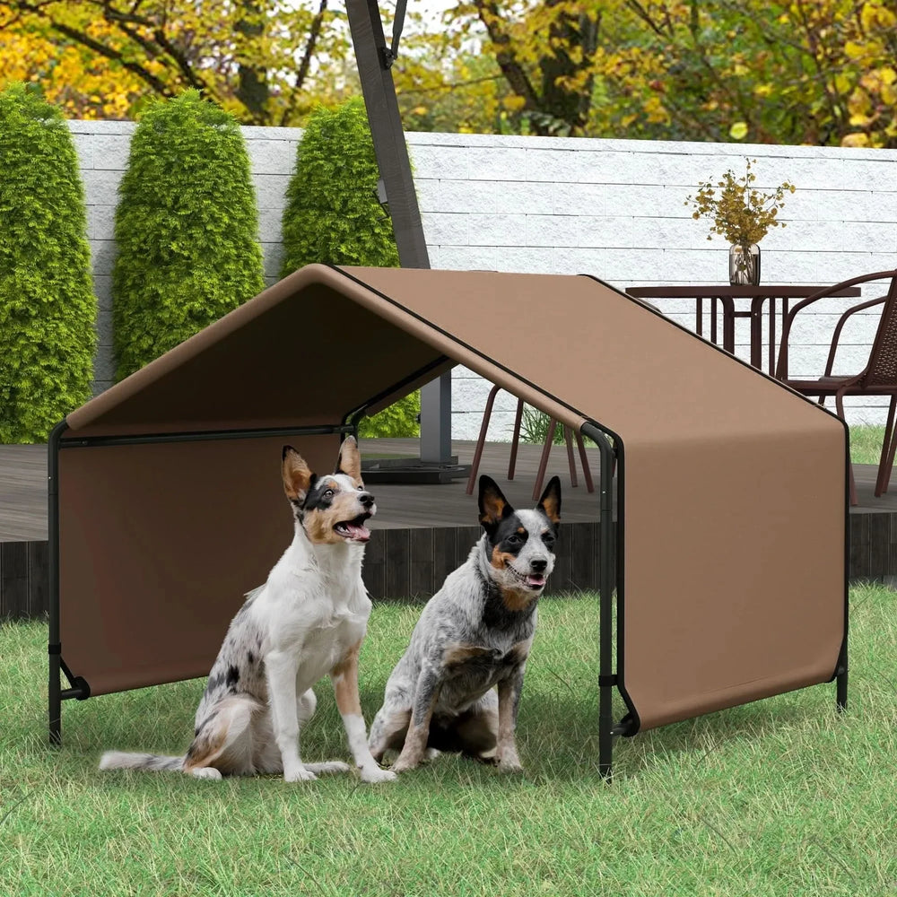 Dog Shade Shelter Fabric Waterproof Outdoor Tent For Backyard Playtime Media 8