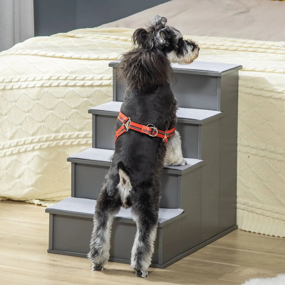 Pet Stairs Cushioned Removable Cover For Small Pets Up To 22 Lbs Capacity Media 9