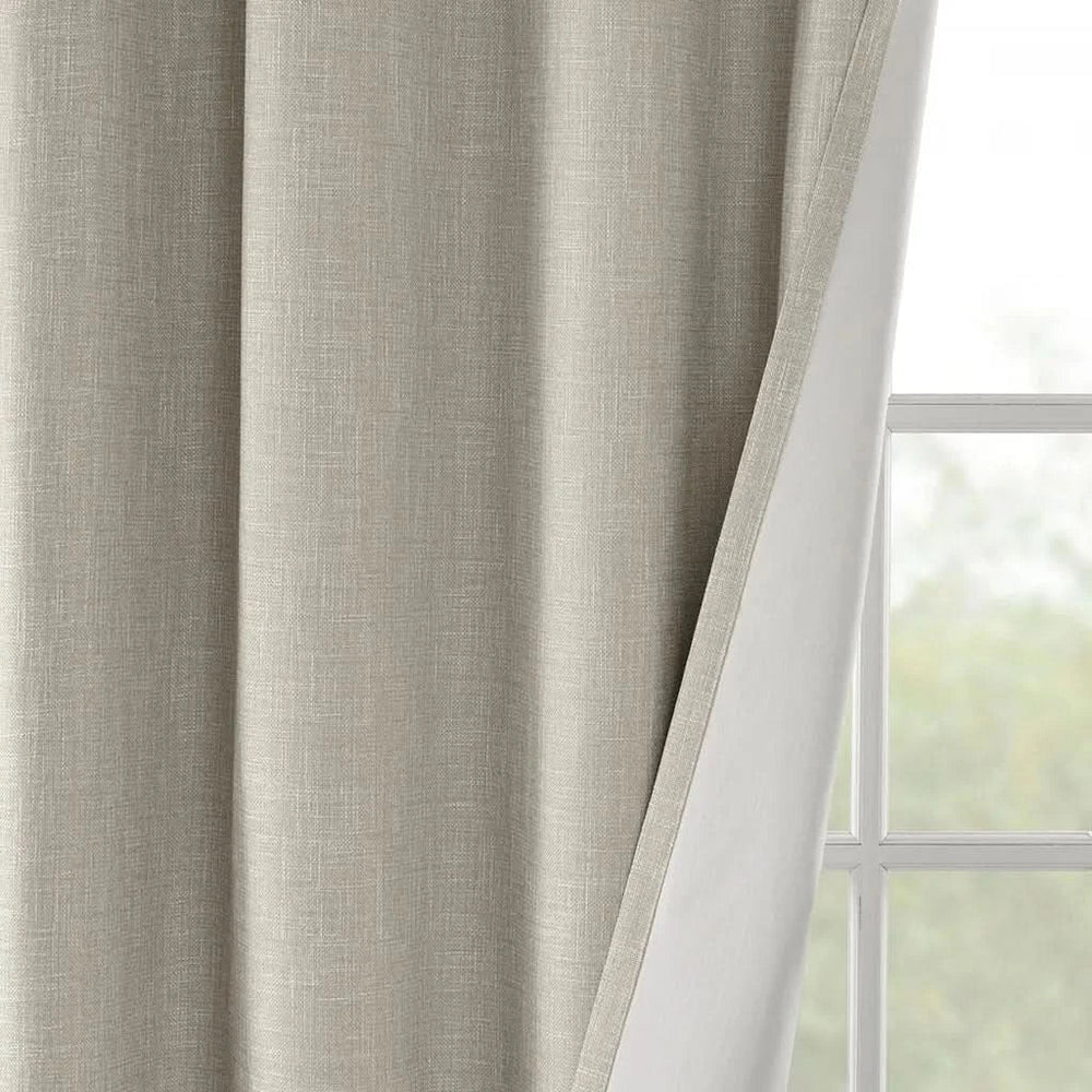 Blackout Window Panel Polyester Room Darkening 100 Inch Wide 84 Inch Long Media 6