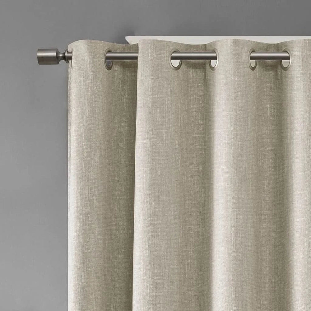 Blackout Window Panel Polyester Room Darkening 100 Inch Wide 84 Inch Long Media 7