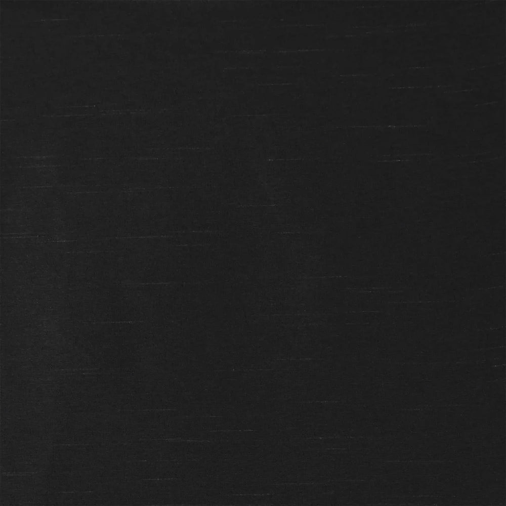 Window Curtain Panel Twist Tab Lined Polyester 50x108 Black Room-Darkening Media 10