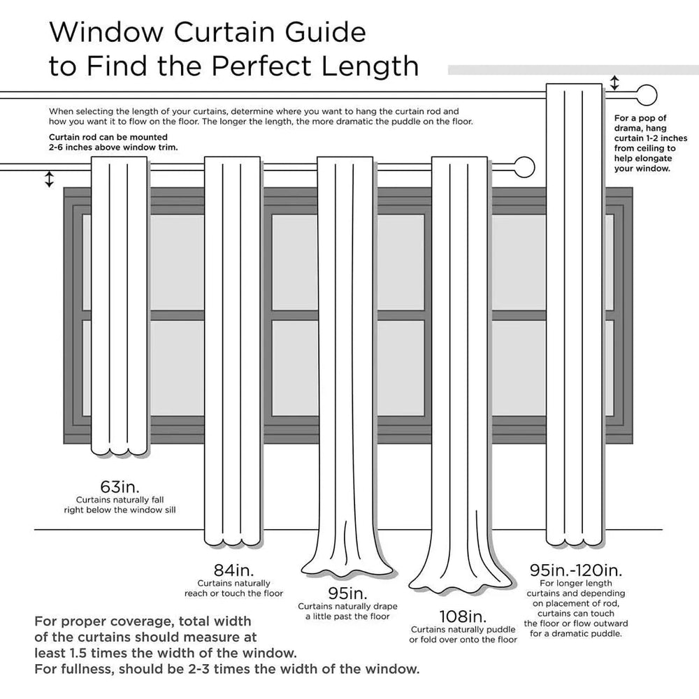 Window Curtain Panel Polyester Twist Tab White 50x84 Pair Set Media 6
