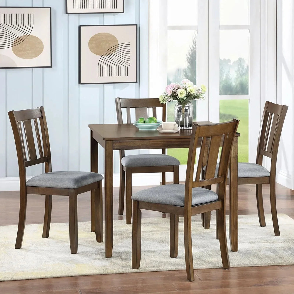Wooden Dining Square Table, Kitchen Table for Small Space, 4 Person Dining Table, Walnut
ONLY THE TABLE - DTY Store