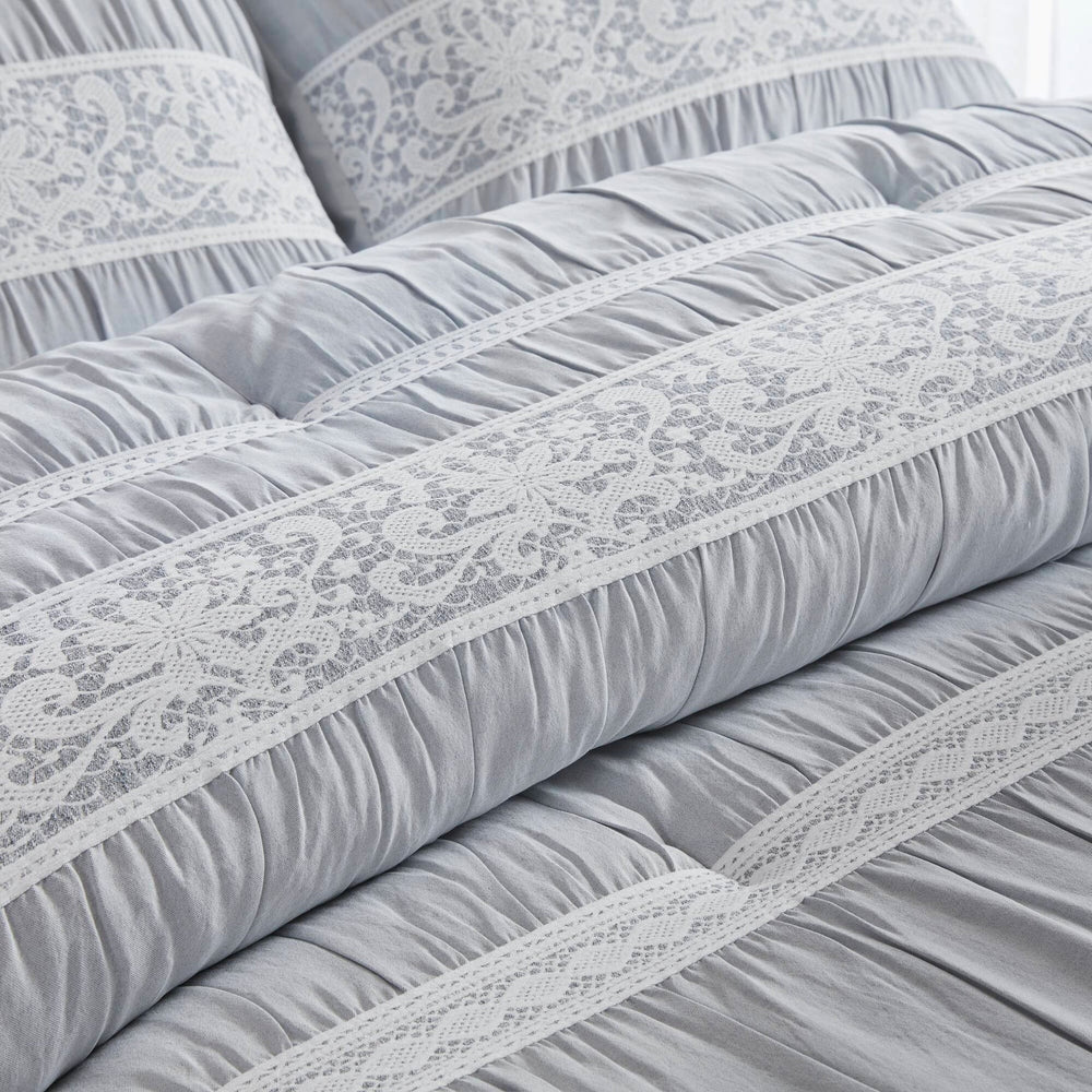 7- Piece King Jacquard Comforter Set Media 13