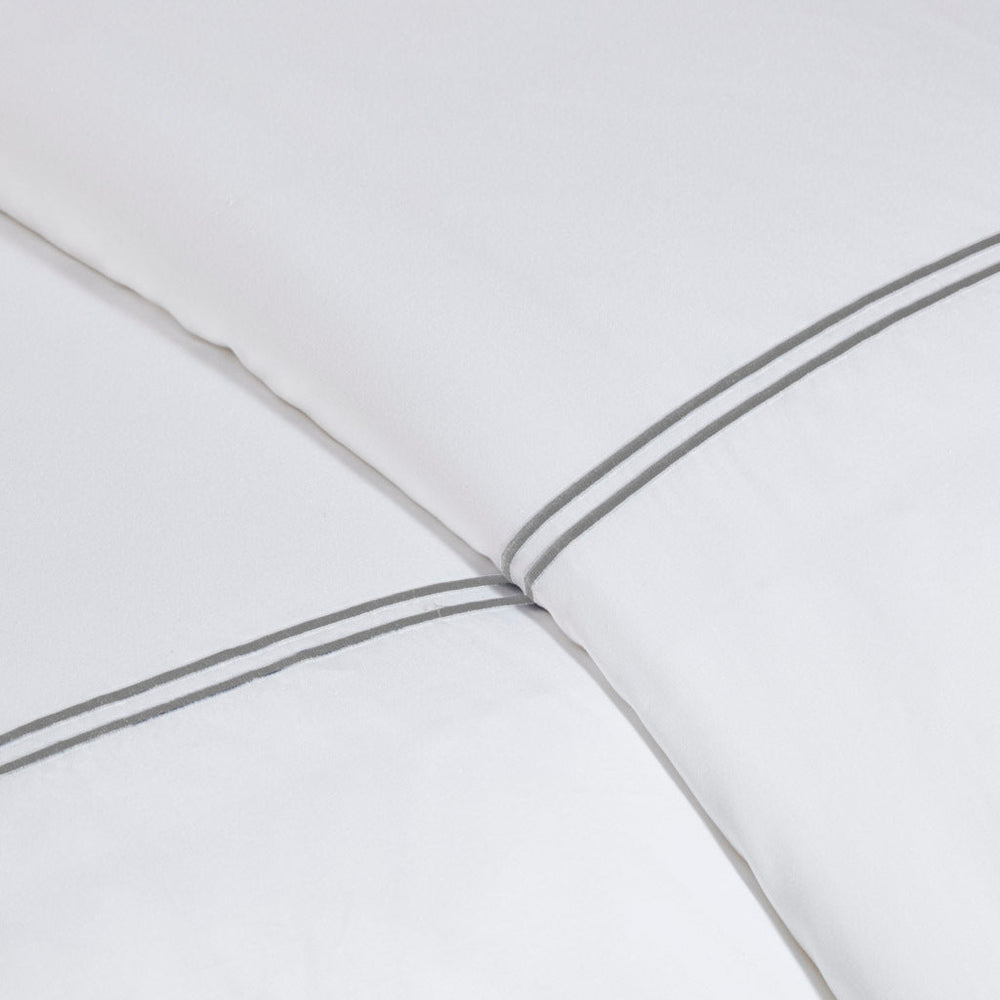 Full/Queen 100% Cotton Sateen Embroidered Comforter Set Media 18