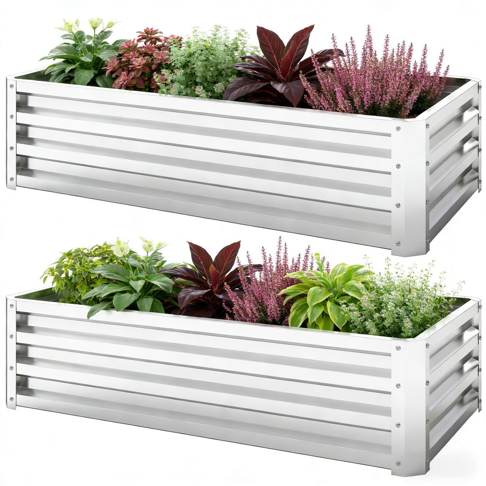 Stable Flowers Box,Raised Garden Bed,Planter Box Media 7