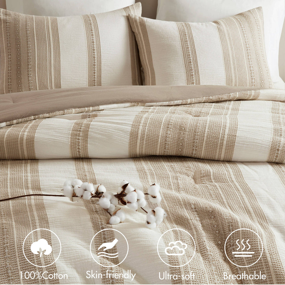 3PCS Full/Queen Comforter 3 PCS Set Media 12
