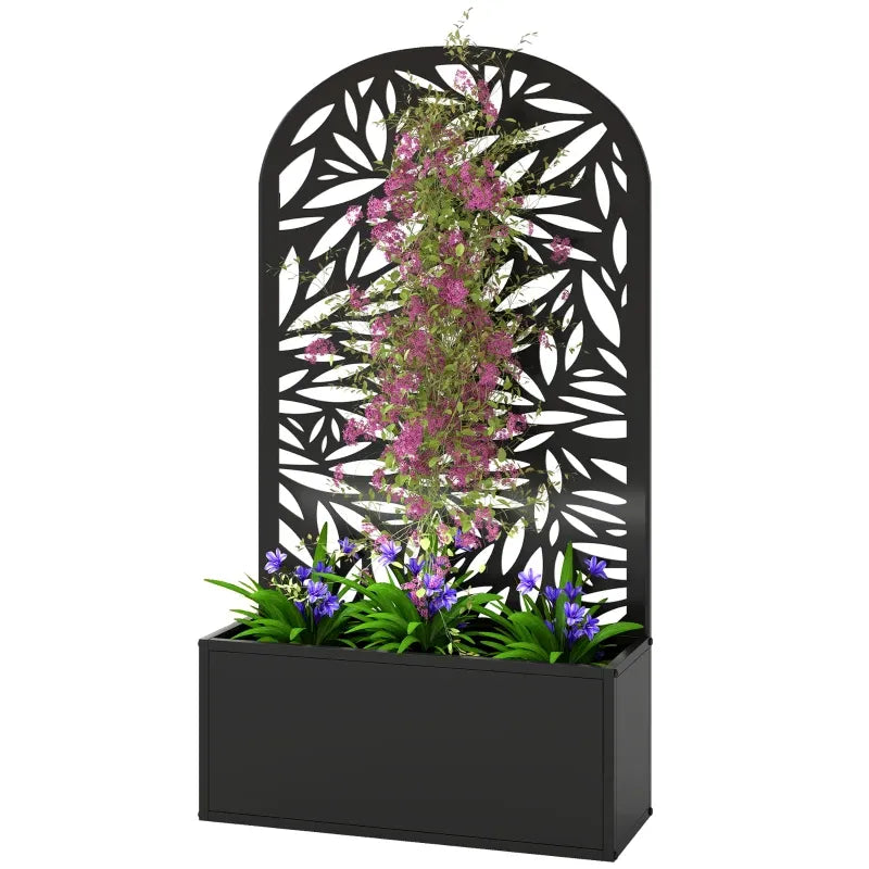 Curved Raised Garden Bed,Generous Planter Box,Versatile Garden Box Media 8