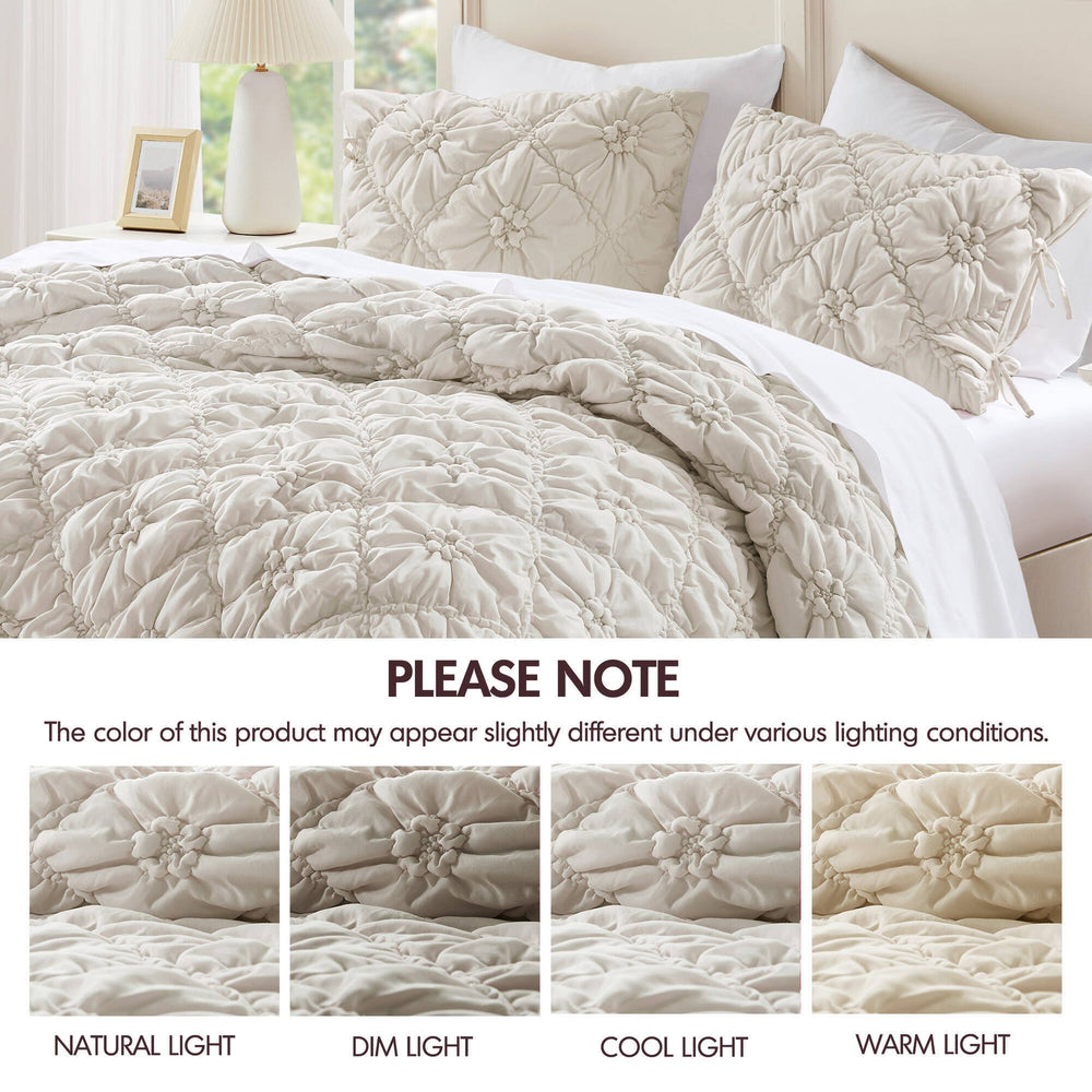 3PCS King Comforter Set Media 4