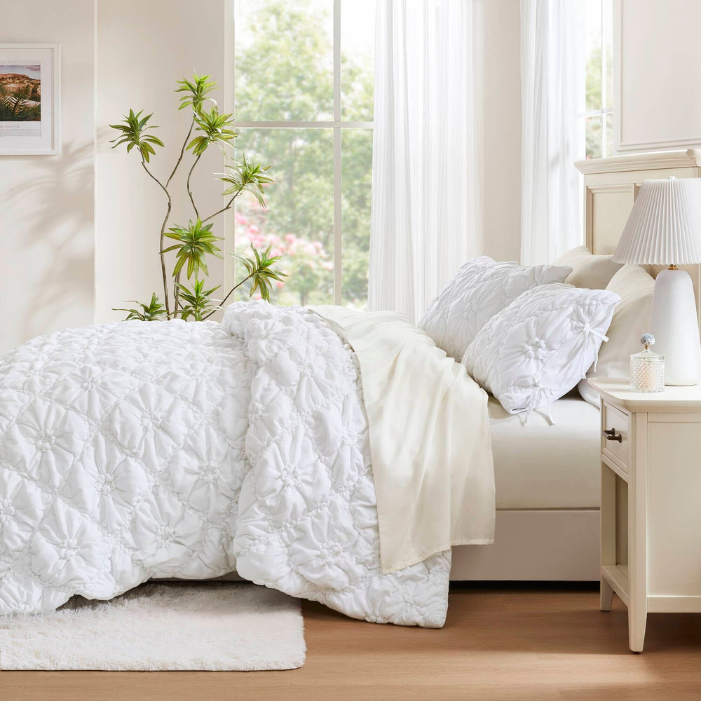 3PCS Full/Queen Comforter Set Media 19