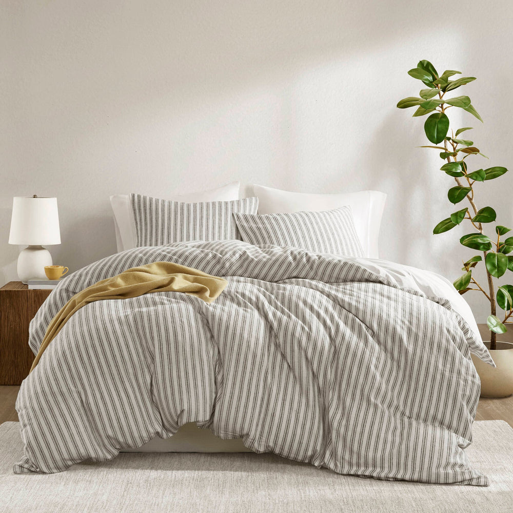 3 PCS King Duvet Set Grey Media 15