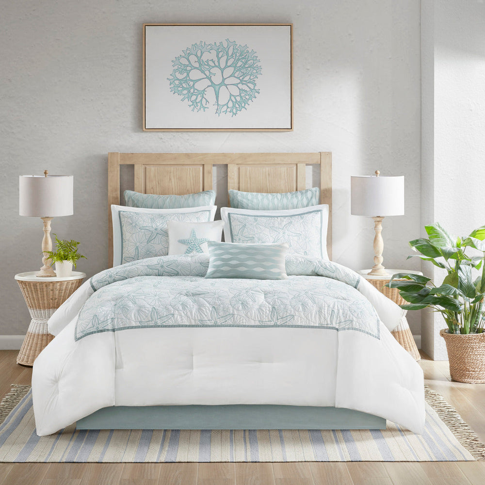 Comforter Set White Queen Media 3