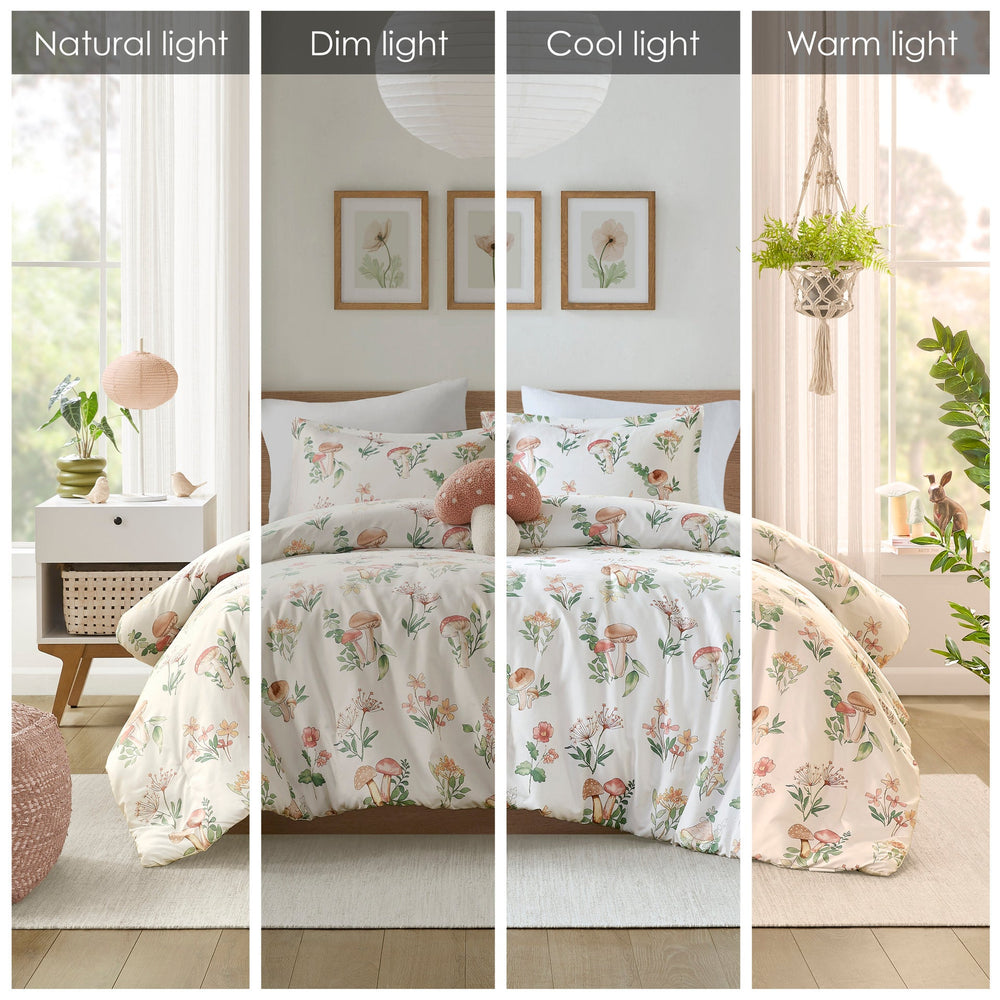 Mushroom Garden Comforter Set Twin/Twin XL Media 11