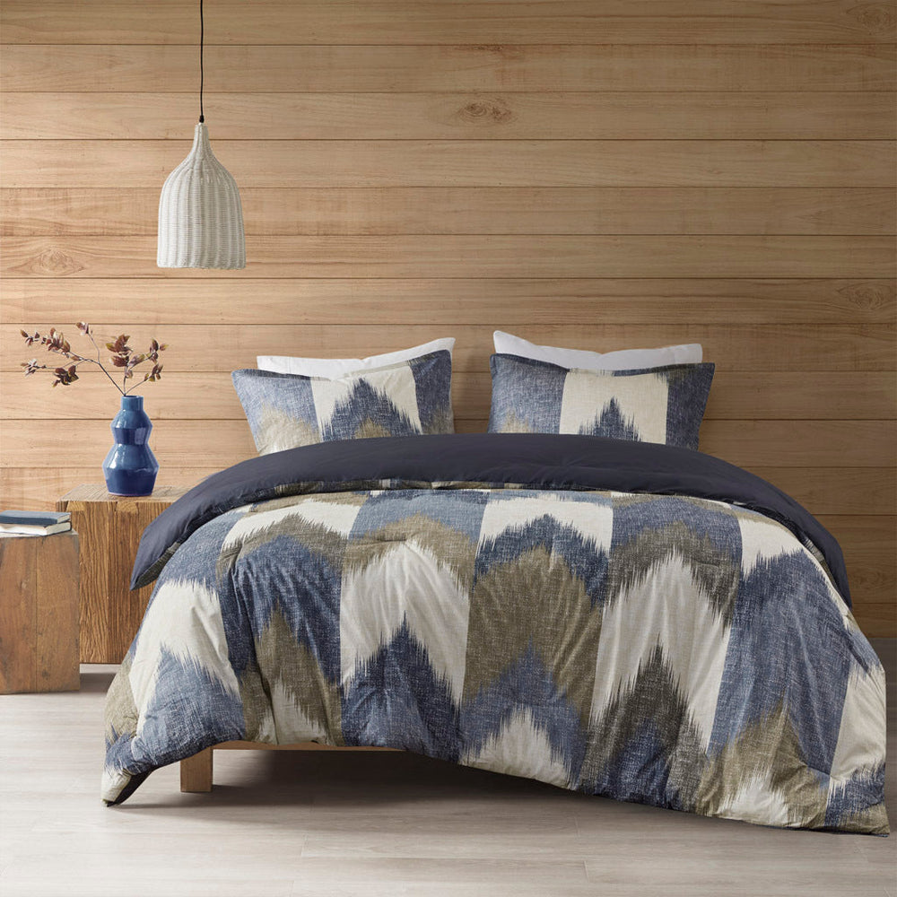 King/Cal King 3 Piece Comforter Mini Set Media 5