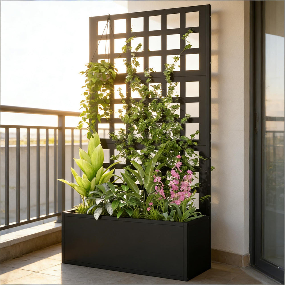 Planter Box,Raised Garden Bed,Vegetable Box Media 4