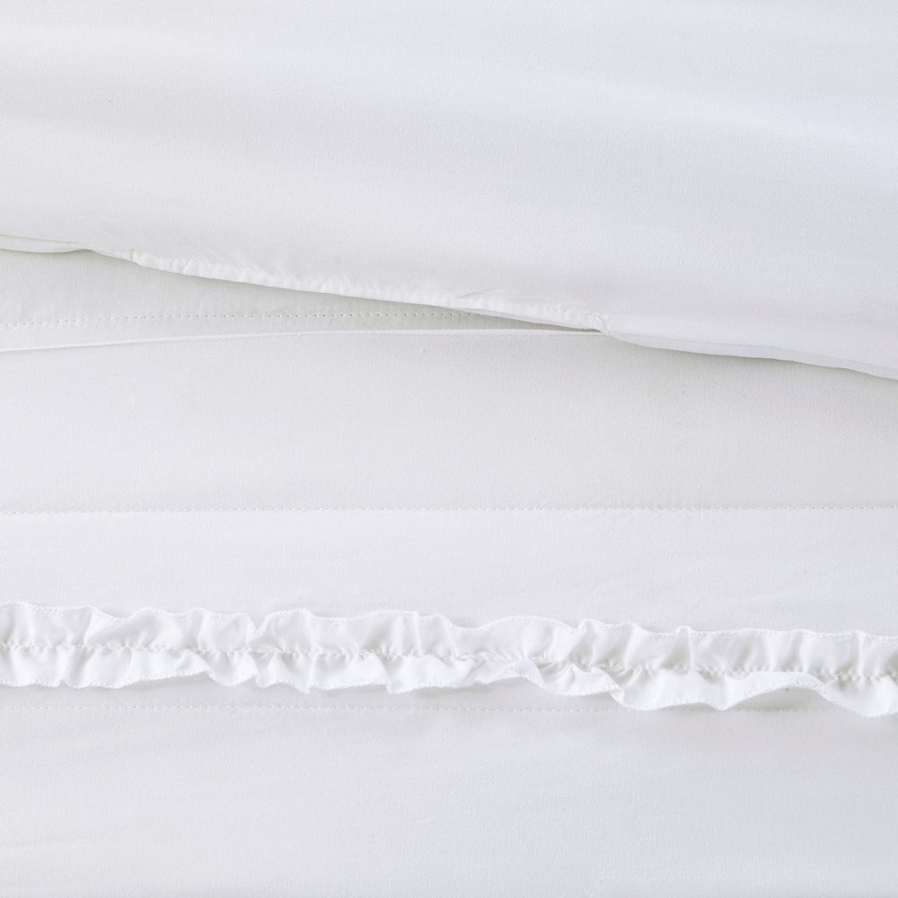 Full/Queen 4 Piece Microfiber 2-in-1 Duvet Set Media 16