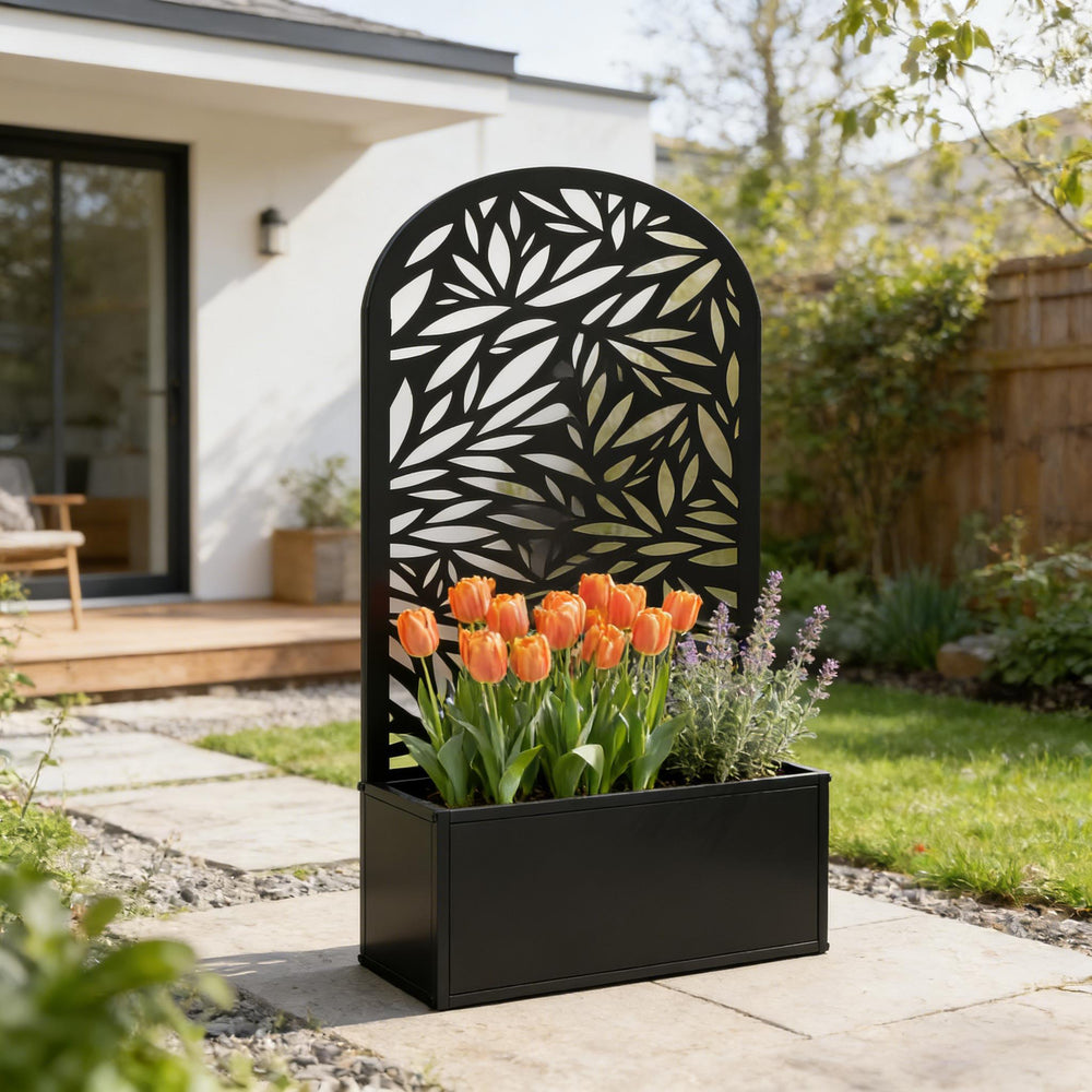 Curved Raised Garden Bed,Generous Planter Box,Versatile Garden Box Media 5