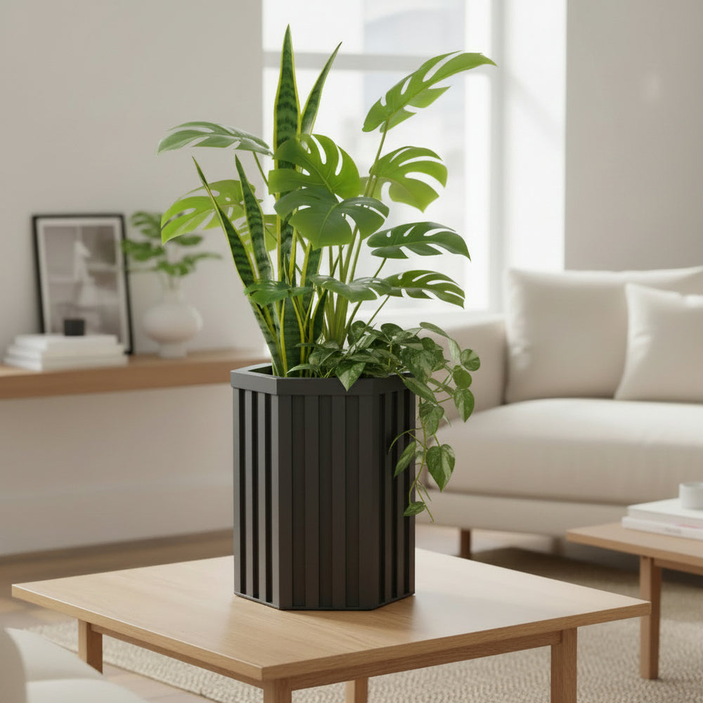 Hexagon Column Planter SM - DBZ Media 1