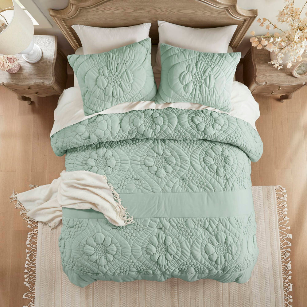 2-Piece Twin Comforter Set,Sage Media 17