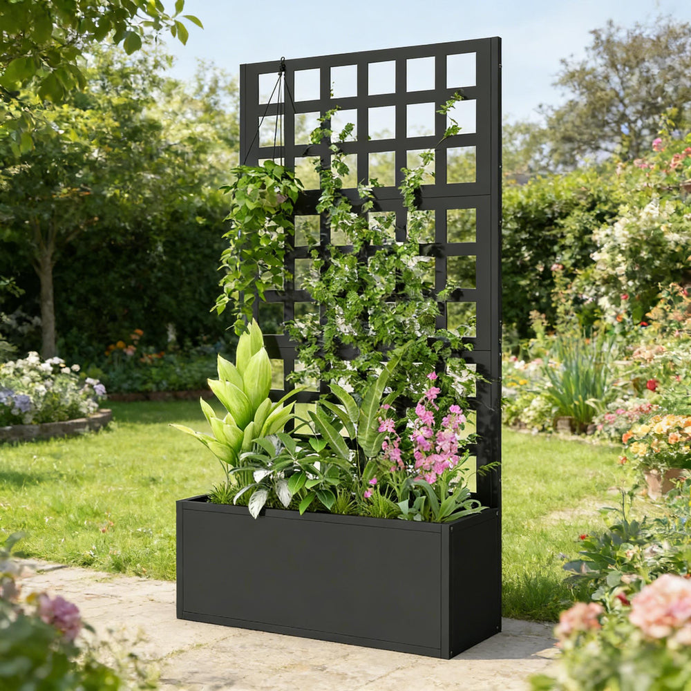 Planter Box,Raised Garden Bed,Vegetable Box Media 3