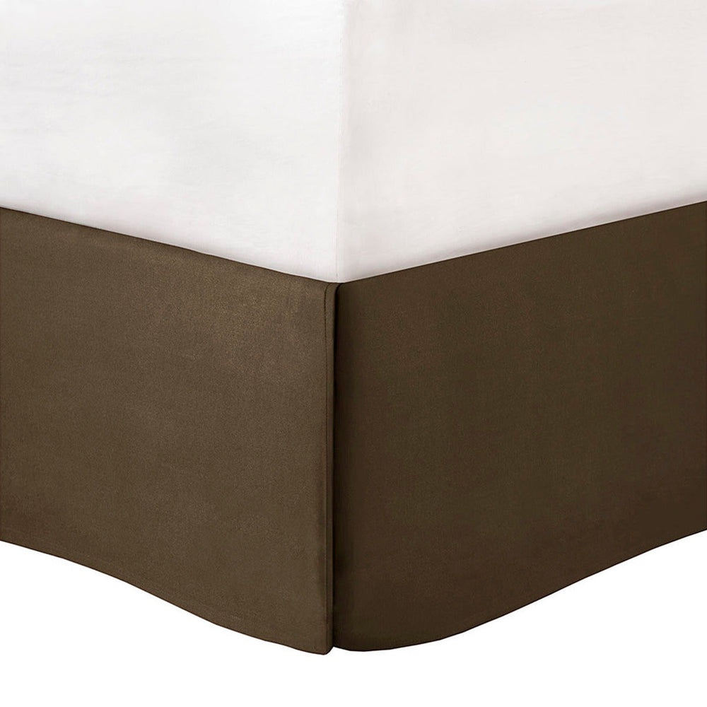 7 PC Pieced Faux Suede Comforter Set Natural Full Media 7