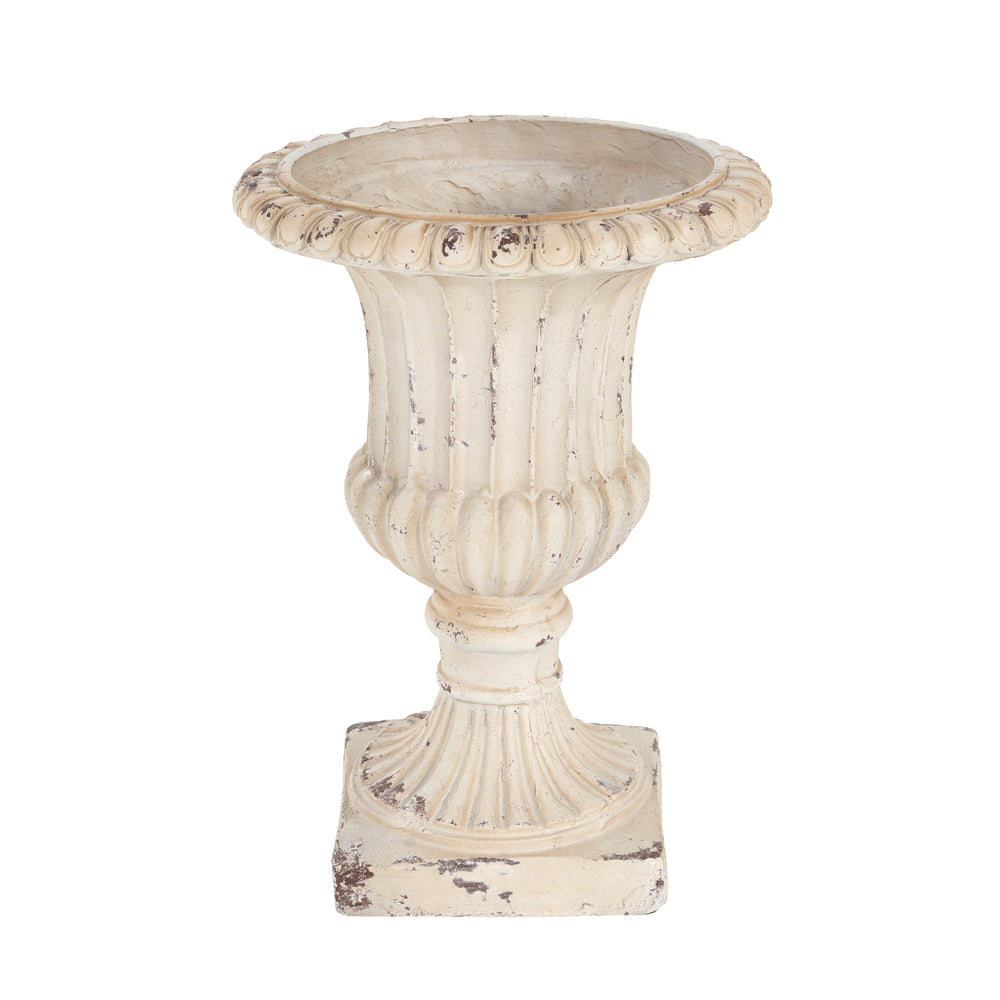 MGO Garden Urn, Antique White, 19.25'' H Media 3