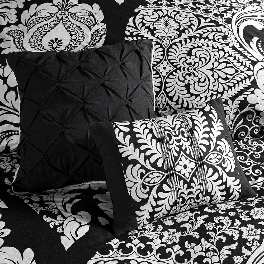 King/Cal King 6 Piece Printed Duvet Cover Set Media 17